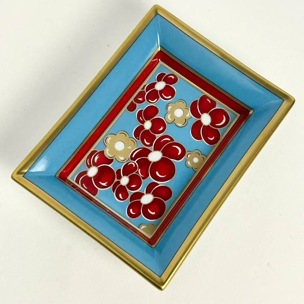 Patek Philippe Genève 2011 Fleurettes Enamel Porcelain Tray – 1898